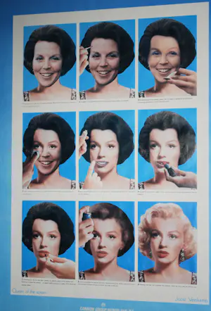 Joost Veerkamp - Ned.Filmdagen 1985: __Queen of the screen__ (grimeersessie Beatrix-Marilyn) kopen? Bied vanaf 85!