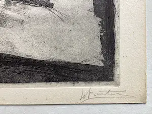 Walter Barten - Vrouwelijk naakt - ets kopen? Bied vanaf 75!