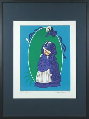 Robert Indiana - Litho, Anne uit Mother of us All - Ingelijst kopen? Bied vanaf 1!