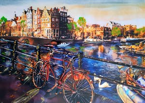 Elena Polyakova - Elena Polyakova - Zomer in Amsterdam kopen? Bied vanaf 75!