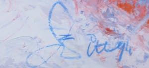 Franscz Witte - Acryl op papier, Zonder titel kopen? Bied vanaf 1!