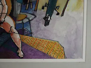 Paul Jorritsma - Naakt. Vrouw en man. Krijt en houtskool. kopen? Bied vanaf 69!
