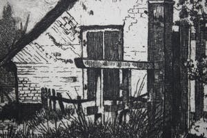 Gerrit van Dokkum - ets - genummerd 29 - handgesigneerd kopen? Bied vanaf 35!