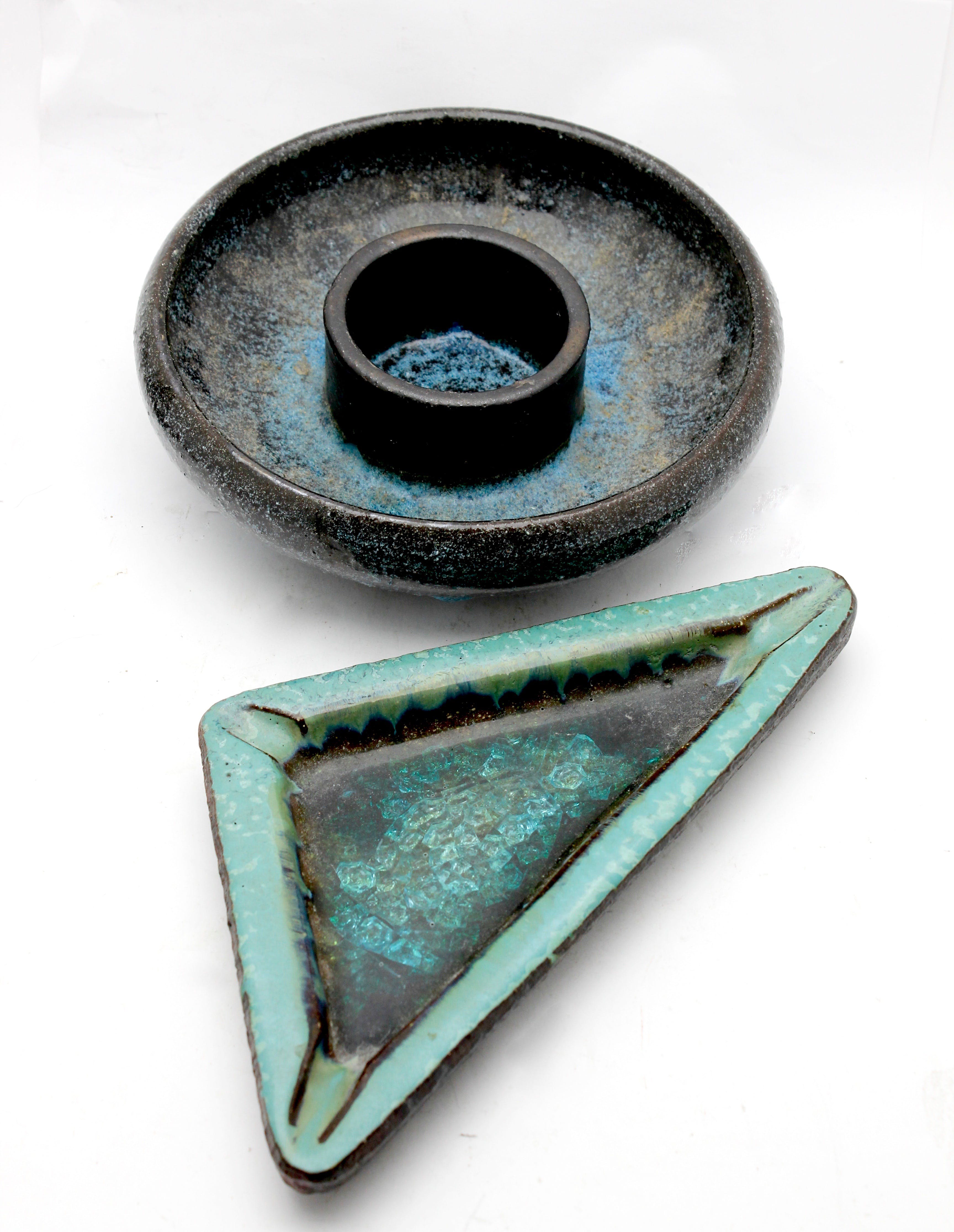 Pieter Groeneveldt - Twee keramische objecten - 1960's kopen? Bied vanaf 9!