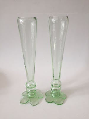 Borek Sipek - nu afgeprijsd : Groene design glazen (2) kopen? Bied vanaf 49!