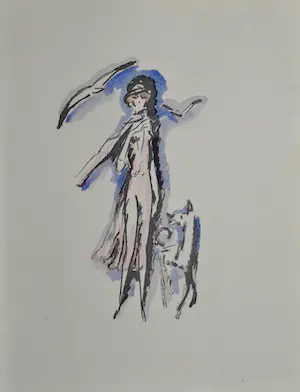 Kees van Dongen - Pochoir uit La Garconne 1925 kopen? Bied vanaf 175!