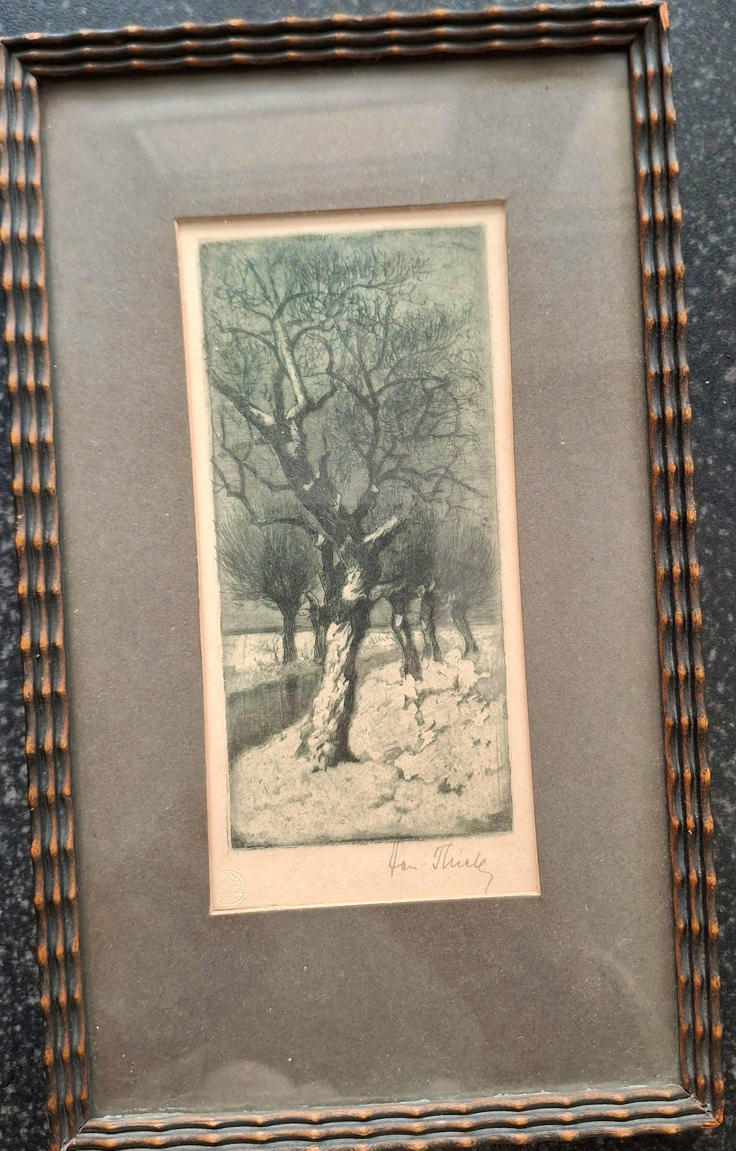 Hermann Thiele - Bomen in de winter kopen? Bied vanaf 250!