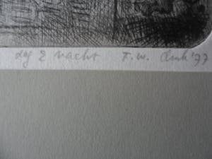 Frits Lindeman - Ets, Titel. " Dag en nacht ". kopen? Bied vanaf 15!