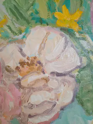 Tanja Koelemij - uit de serie Bloemetjes en afkomst kopen? Bied vanaf 160!