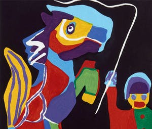 Karel Appel - On voit marcher toutes les couleurs kopen? Bied vanaf 1950!