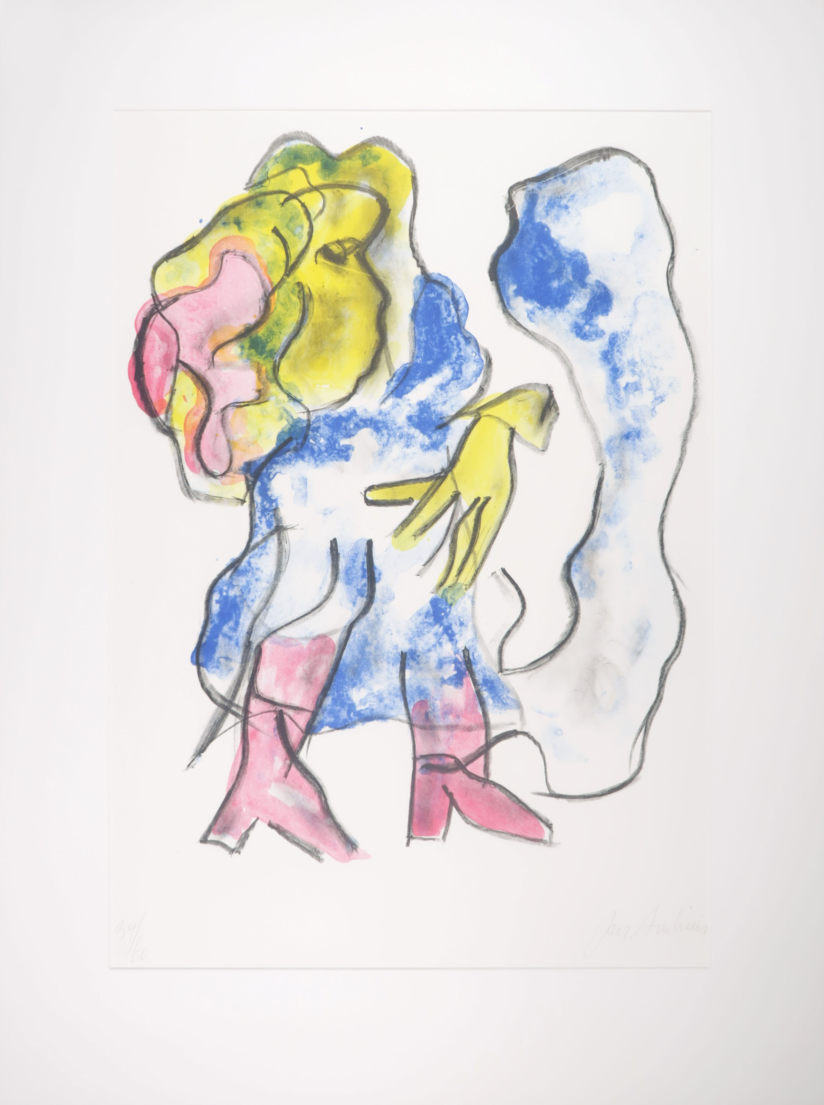 Jan Sierhuis - Litho, Zonder titel kopen? Bied vanaf 1!