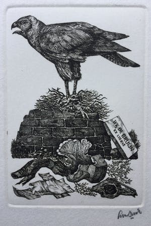 Lou Strik - C5033-7, Ex Libris W.K. de Bruijn kopen? Bied vanaf 75!
