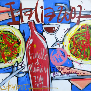 Selwyn Senatori - Acryl op doek, Italia 07 (Groot) kopen? Bied vanaf 500!