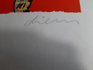 Buy Peter Diem - Zeefdruk Cow? Bid from 40!