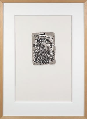 Corneille - Litho, Entre jour et nuit I - Ingelijst kopen? Bied vanaf 250!