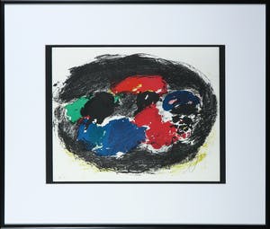 Eugene Brands - Litho, Landscape at night - Ingelijst kopen? Bied vanaf 1!