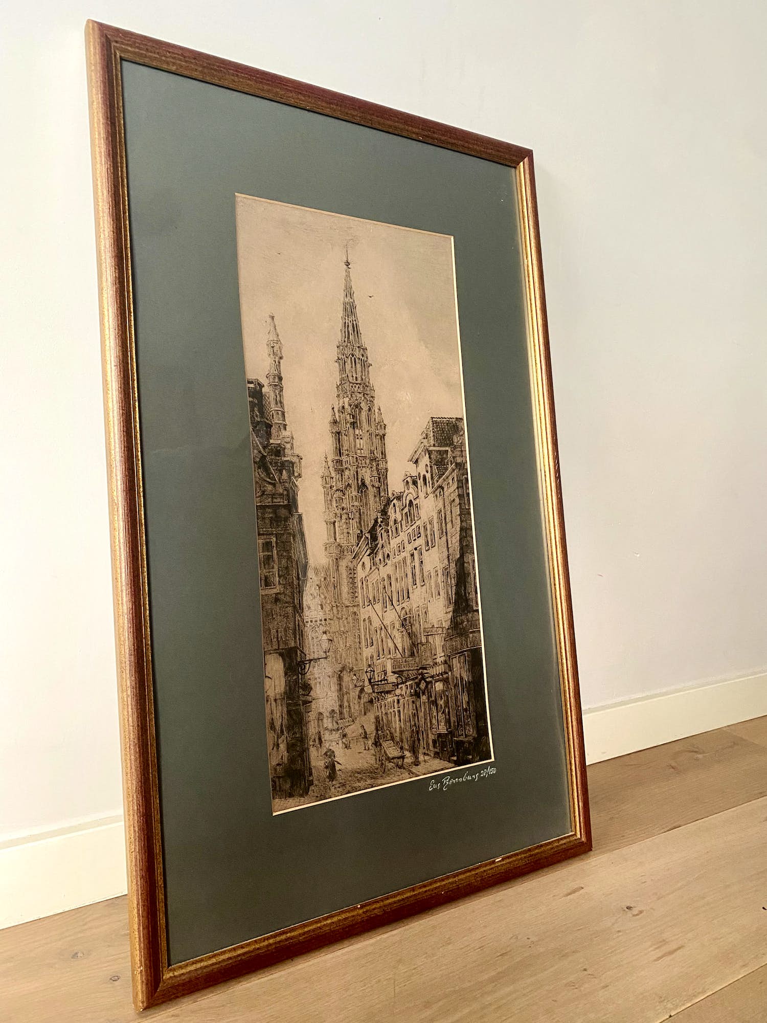 Eugene Rensburg - Brussel door Eug Rensburg ca. 1900 kopen? Bied vanaf 1!