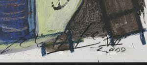 John Lie a Fo - Gemengde techniek op papier, Zonder titel kopen? Bied vanaf 150!