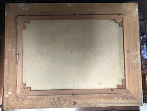 Niet of onleesbaar gesigneerd - Landschap met boerenschuur en schapen kopen? Bied vanaf 1!
