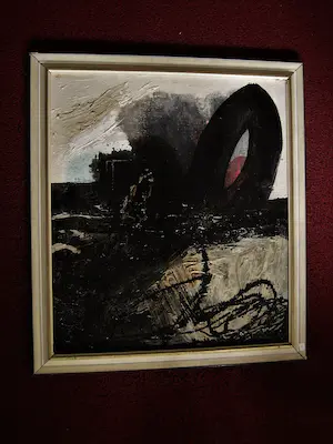 Gerriet Postma - Groot & krachtig abstract-expressionistisch Acrylverf "Dageraad" gesigneerd kopen? Bied vanaf 282!