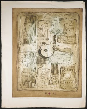 Niet of onleesbaar gesigneerd - Ets en aquatint, AL AX kopen? Bied vanaf 1!