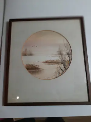 Albertus Wieringa - Litho, Landschap kopen? Bied vanaf 20!
