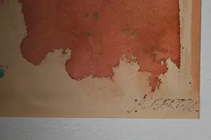 Albert Soons - 4 abstracte gouaches uit 1966 kopen? Bied vanaf 250!