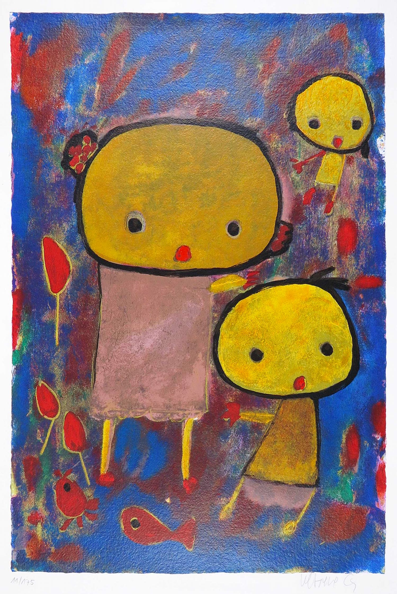 Giovanni Vetere - Zeefdruk, Zonder titel kopen? Bied vanaf 1!