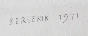 Herman Berserik - Ets: Begroeting - 1971 kopen? Bied vanaf 85!