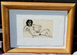 Corneille - Ingelijste gemengde techniek: Mereim - 1999 (mooie lijst!) kopen? Bied vanaf 1500!