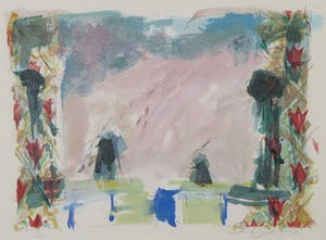 Richard Smeets - Zeefdruk, Z.T. Uit de serie Denkend aan Holland - Ingelijst kopen? Bied vanaf 20!