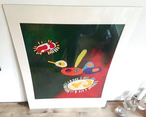 Menno Baars - Grote zeefdruk/Litho kopen? Bied vanaf 50!