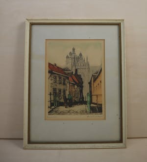 Hendrik de Laat - Stadsgezicht kopen? Bied vanaf 30!