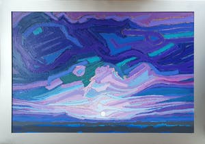 Ido Vunderink - Ondergaande Zon (Ingelijst) kopen? Bied vanaf 865!