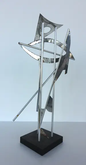 Margot Zanstra - Metalen sculptuur, Zonder titel kopen? Bied vanaf 150!