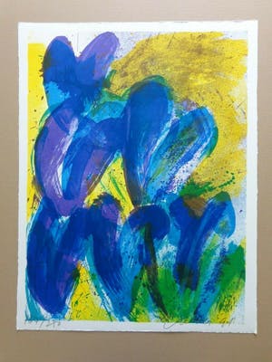 Jan Cremer - TULPEN / TULIPES / KLEURZEEFDRUK / 66x51cm / SIG / 1991 kopen? Bied vanaf 120!