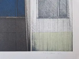 Martin Ware - Magisch realisme Ets/Aquatint - "City" - kleine oplage (25) - gesigneerd kopen? Bied vanaf 41!
