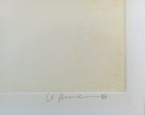 Charlotte le Fevre - Abstracte compositie, aquatint ets (kleine oplage) kopen? Bied vanaf 40!