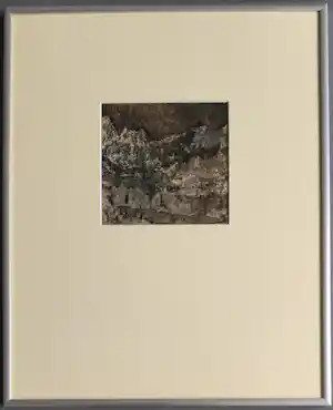 Jan Miechels - gesigneerde gouache verkauft für € 95!