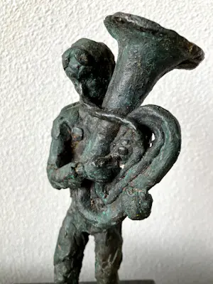 Frank van der Loo - Schitterend zwaar bronzen beeld Frank van der Loo - LAATSTE KANS !!!!!!!!!!!!!! kopen? Bied vanaf 95!