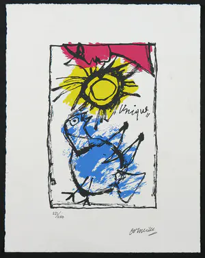 Corneille - Zeefdruk, Unique kopen? Bied vanaf 100!