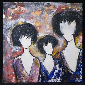 Ida Vreemdt - Acryl op doek, Of course kopen? Bied vanaf 1!