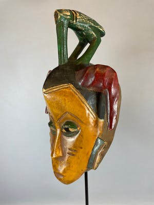 Guro - Old impressive African Guro mask- Congo kopen? Bied vanaf 35!