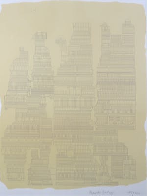 Eduardo Paolozzi - Zeefdruk, Zonder titel - Ingelijst kopen? Bied vanaf 100!