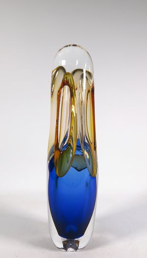 Adam Jablonski - Glas, Tweekleurig sculptuur kopen? Bied vanaf 80!