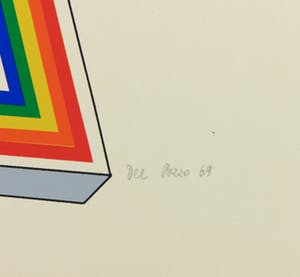 Lucio del Pezzo - Zeefdruk, Little chair kopen? Bied vanaf 40!