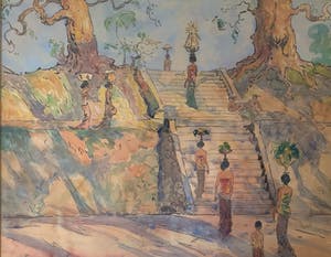 Jan Poortenaar - Oriëntaalse voorstelling kopen? Bied vanaf 250!