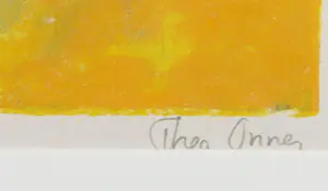 Theo Onnes - Zeefdruk, Els - Ingelijst kopen? Bied vanaf 50!