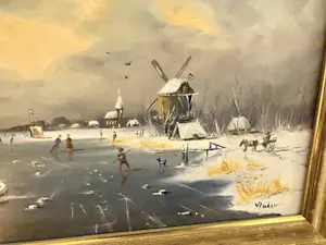 AcheterHenk Poeder - Hollandsch Winterlandschap met koek en zoopie? Enchérissez de 115!