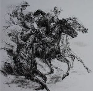 Piet Klaasse - Litho: "Ren" - 1973 kopen? Bied vanaf 55!